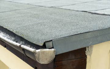 repair or replace Llundain Fach flat roofing?